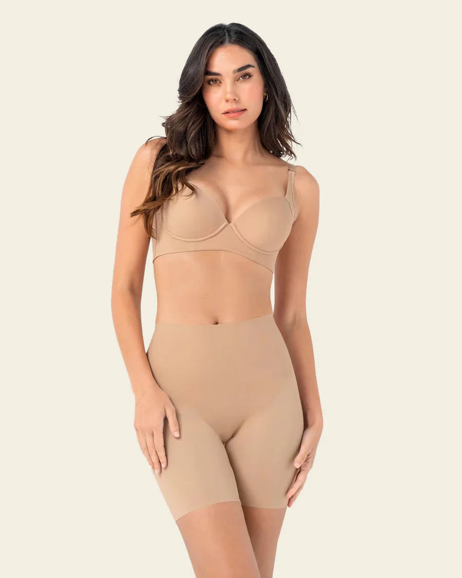 Short de compresión ultraplano efecto invisible