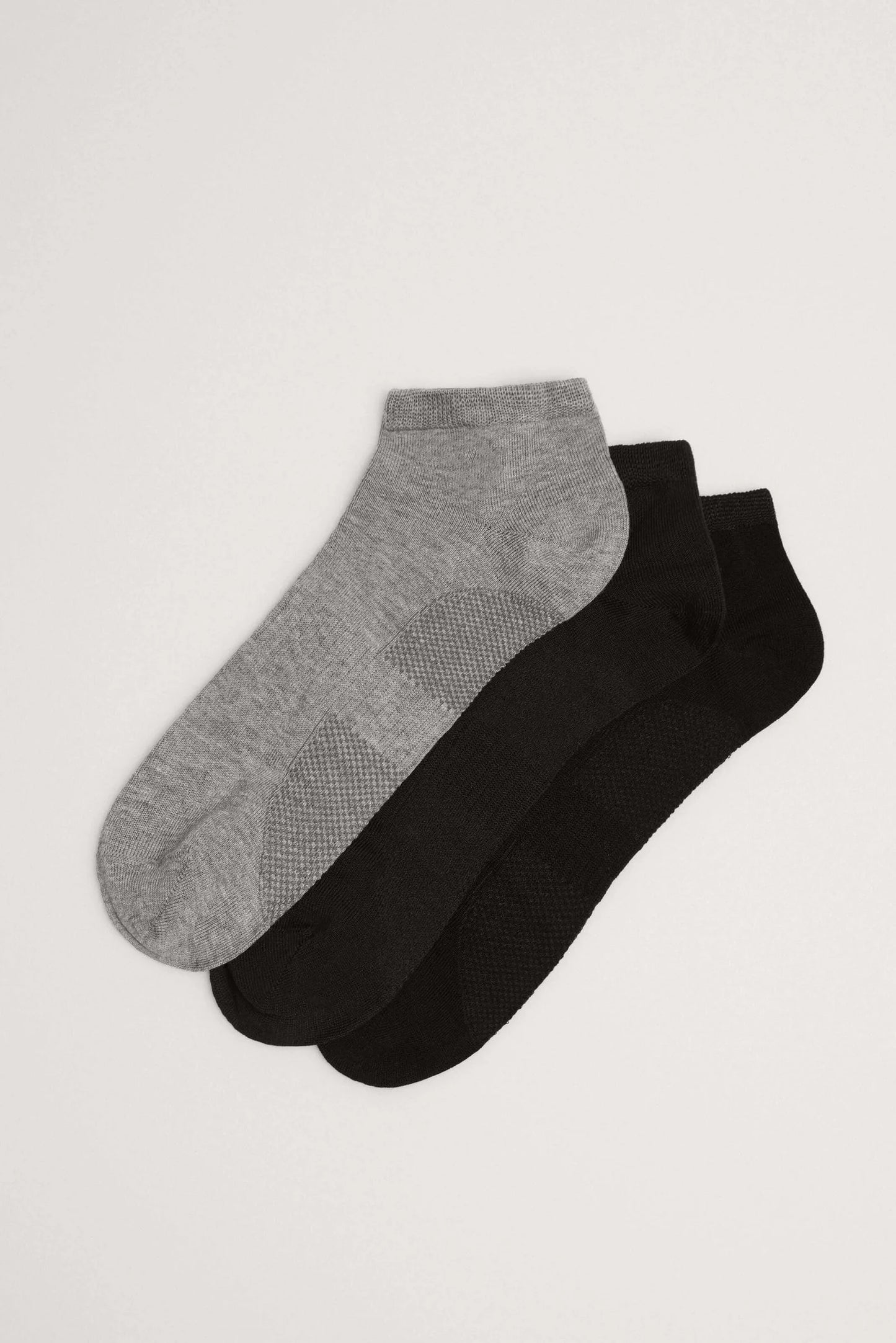 Pack 3 calcetines deportivos tobilleros