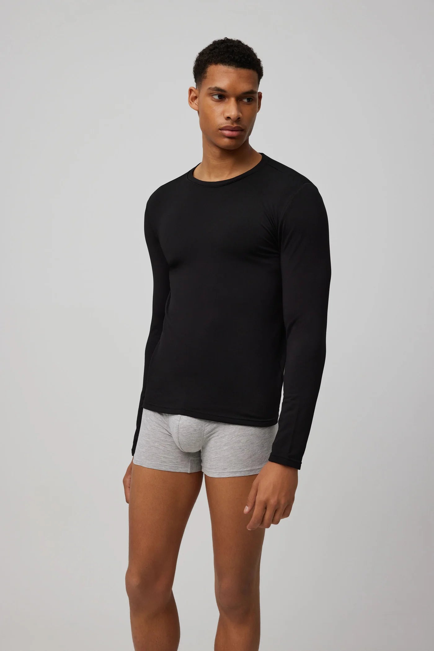 TÉRMICO Camiseta interior manga larga negro