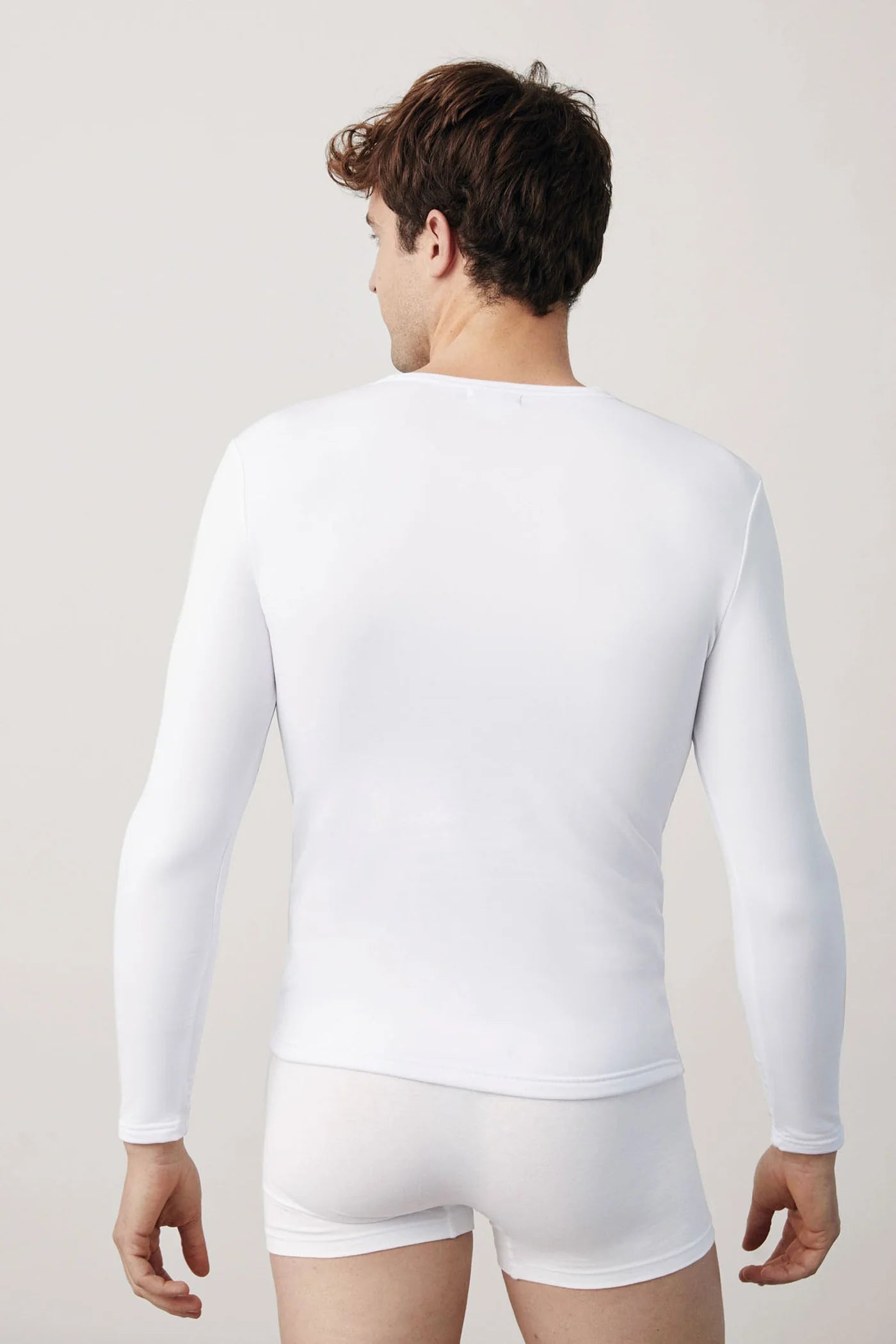 TÉRMICO Camiseta interior manga larga blanco