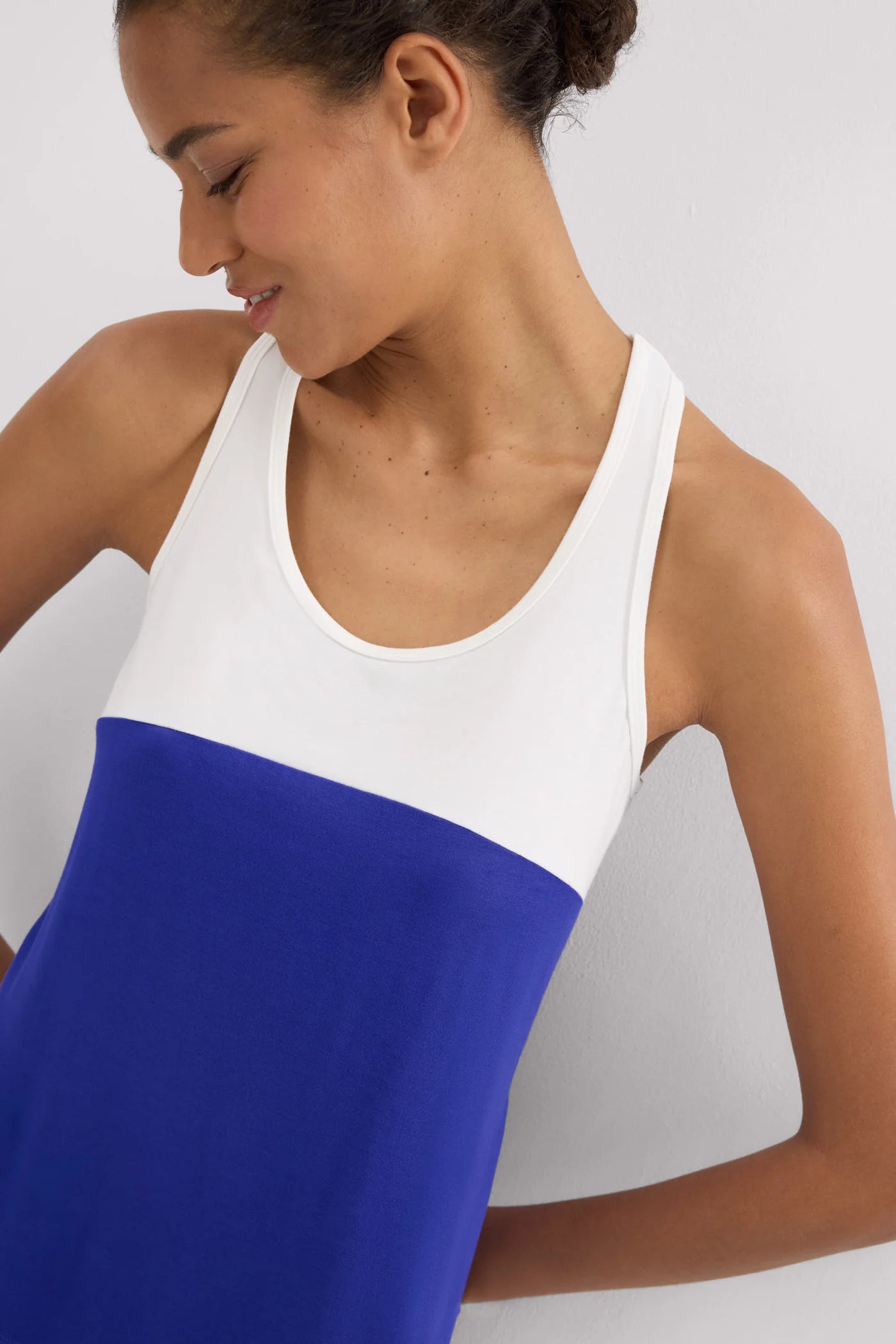 Camiseta deportiva tirantes nadadora