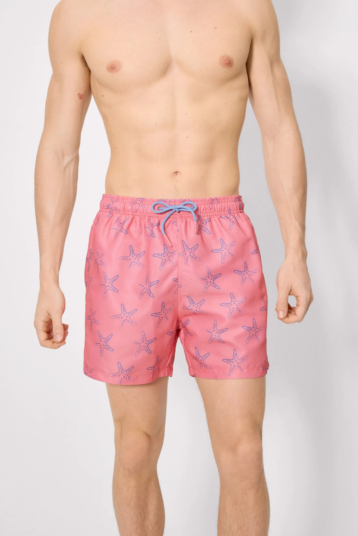 Bañador medio estampado estrellas