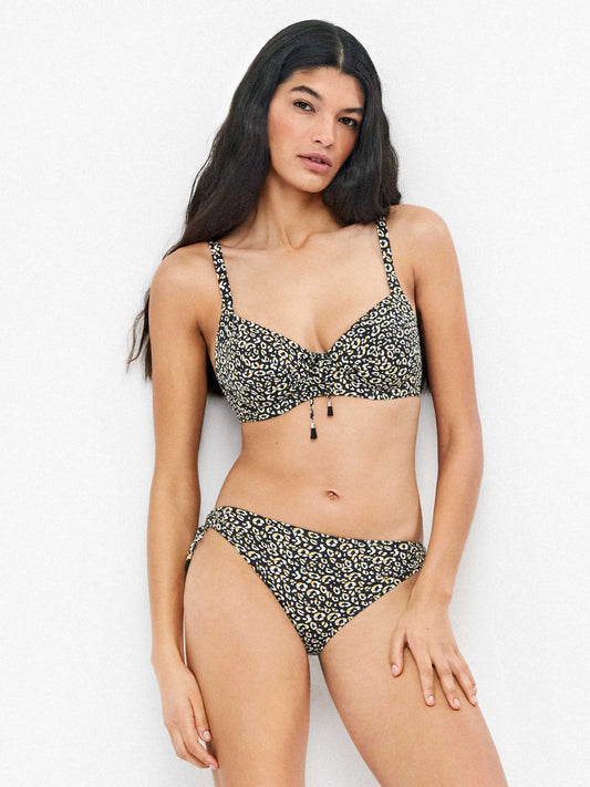 Braguita bikini alta estampado animal print