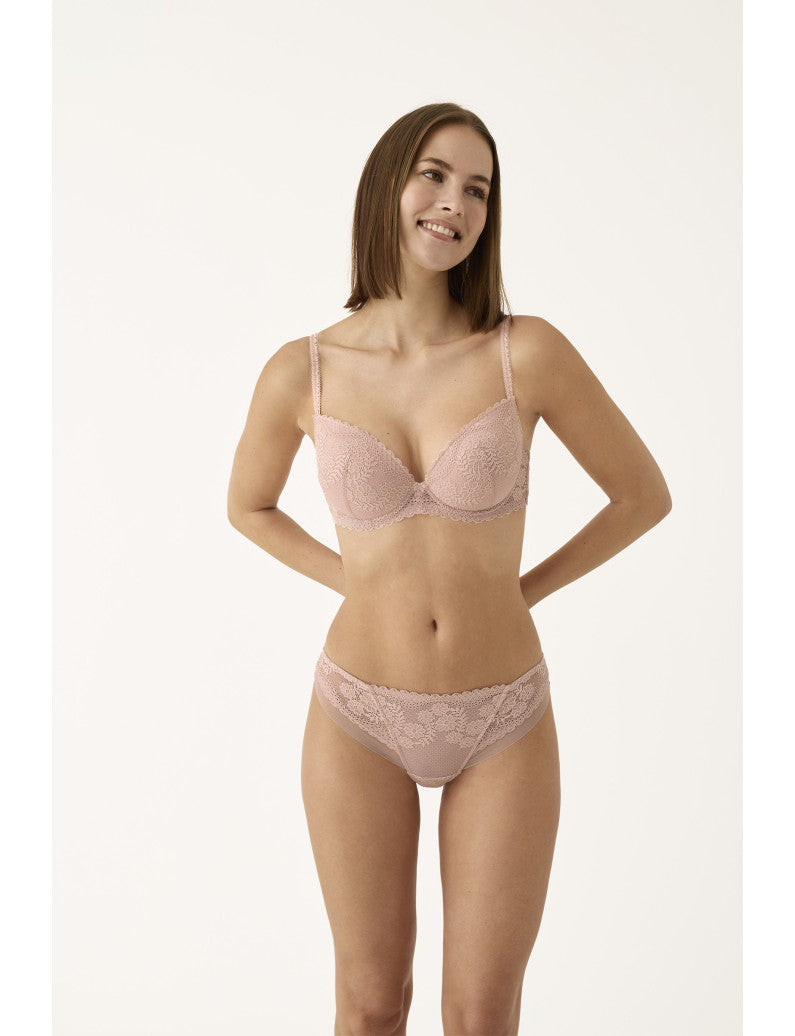 CONJ. SUJETADOR PUSH UP CON TANGA TENDERNESS