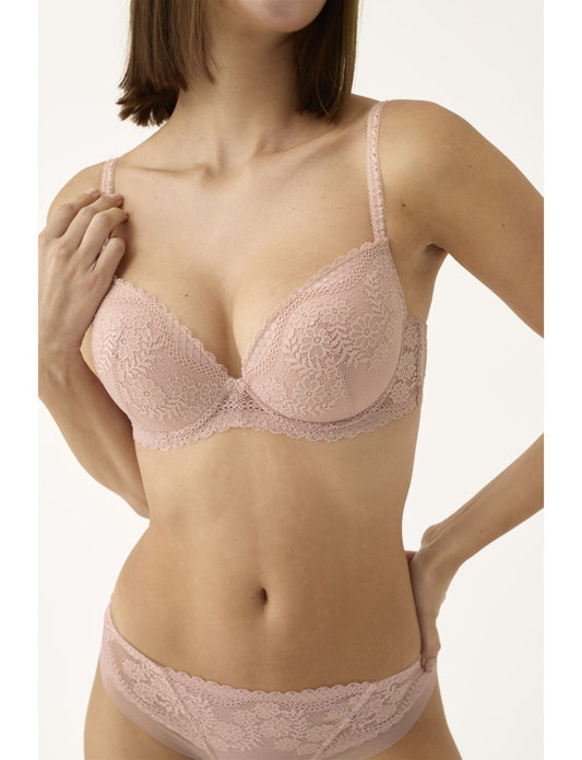 CONJ. SUJETADOR PUSH UP CON TANGA TENDERNESS