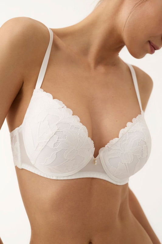 Sujetador push up blanco